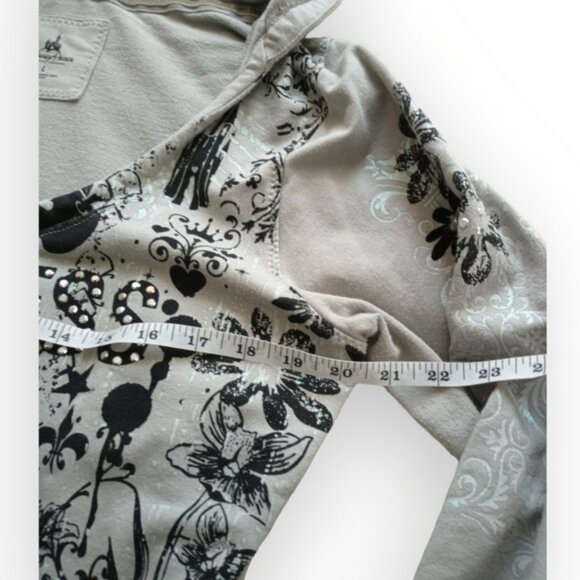 DISNEY Parks Princess Hoodie Grey Large - Picture 7 of 7